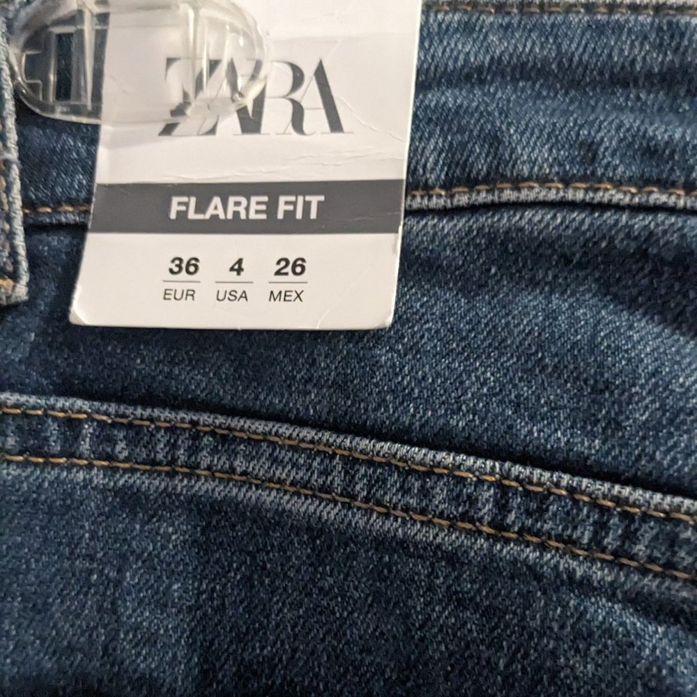 Zara Flare Jeans Denim